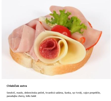 Chlebíček extra svetlý 1,70 €